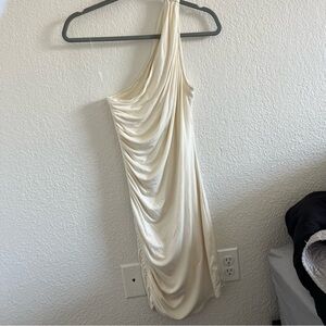 a new day Cream One-Shoulder Dress